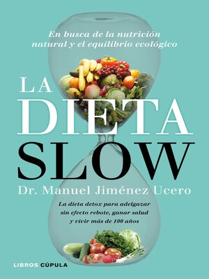 cover image of La Dieta Slow